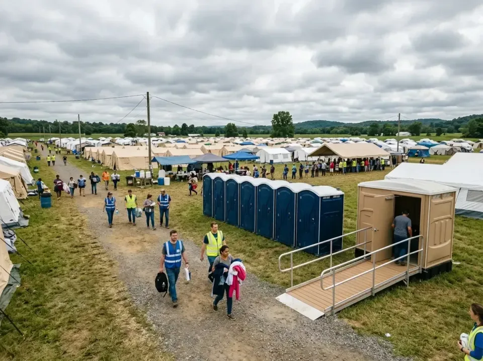 disaster-relief-camp-restrooms-010 — frequently asked questions, Dumpster & Portable Bathrooms Rental in Green Valley, MD